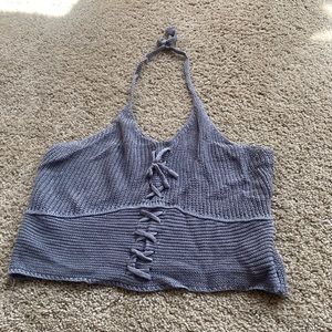 Cute crochet halter top!!